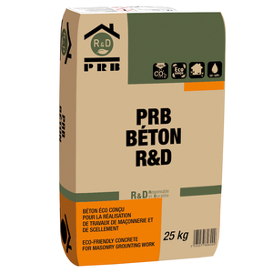 Béton prêt à l'emploi gris 25 kg PRB Bricoman