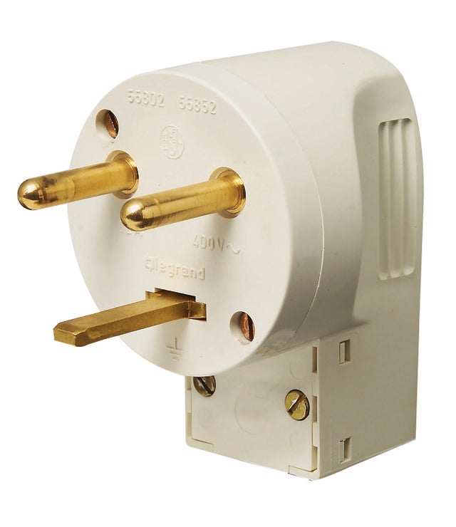 Fiche 2P+T mâle 32A - LEGRAND 