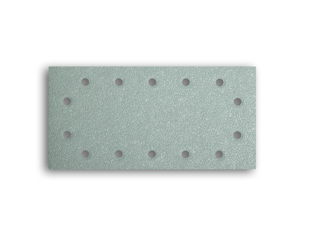5 Feuilles Abrasives Mirka Delta - 93x93mm Grain P120 - Autoagrippant - Pour Ponceuse Delta