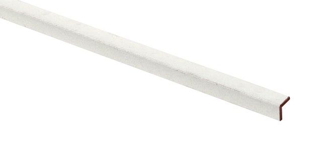 Baguette angle arrondie en MDF prépeint 23 x 23 mm Long.2,44 m - SOTRINBOIS