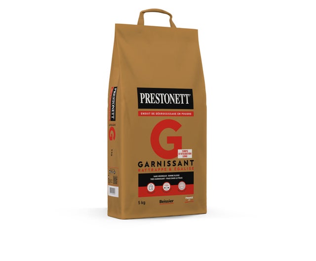 Enduit garnissant en poudre intérieur 5 kg - G PRESTONETT