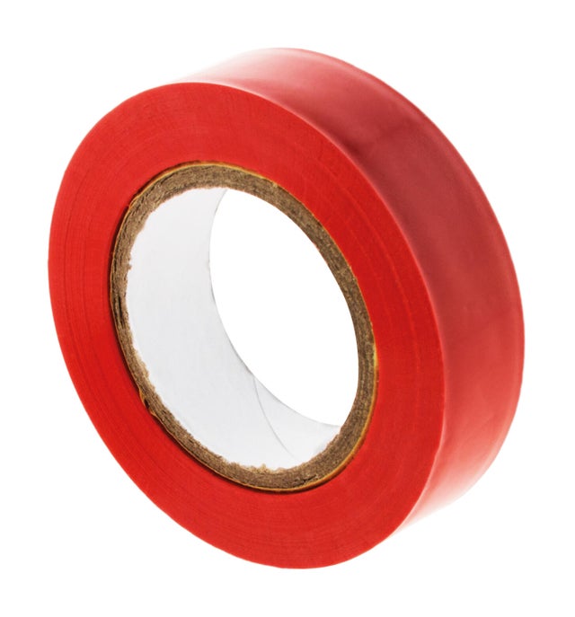 Ruban adhesif rouge 10m x 15mm