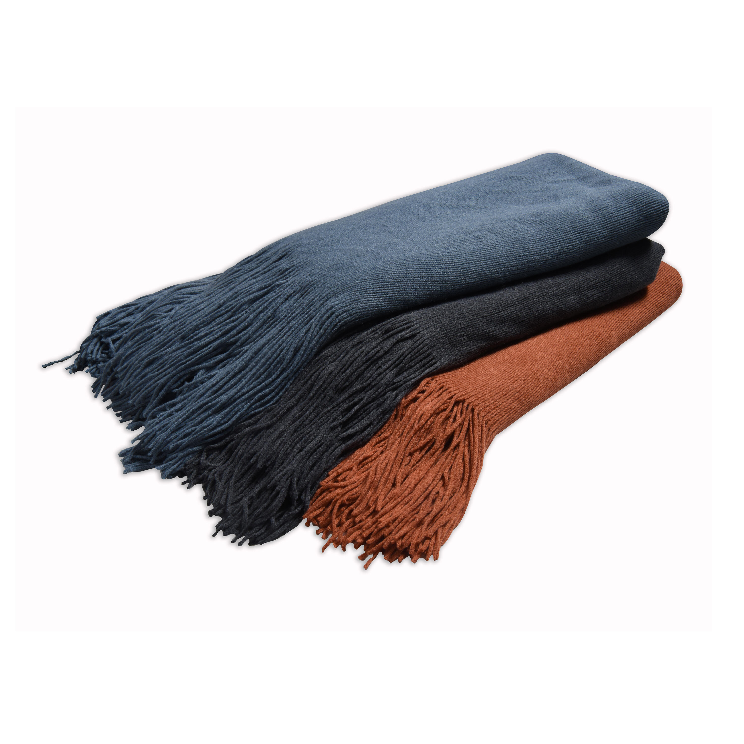 Manta Witold 130x170cm azul Inspire - 7