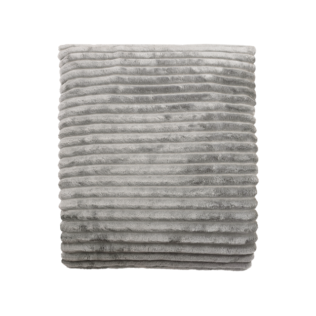 Coperta Lena grigio / argento, 200x 220 cm