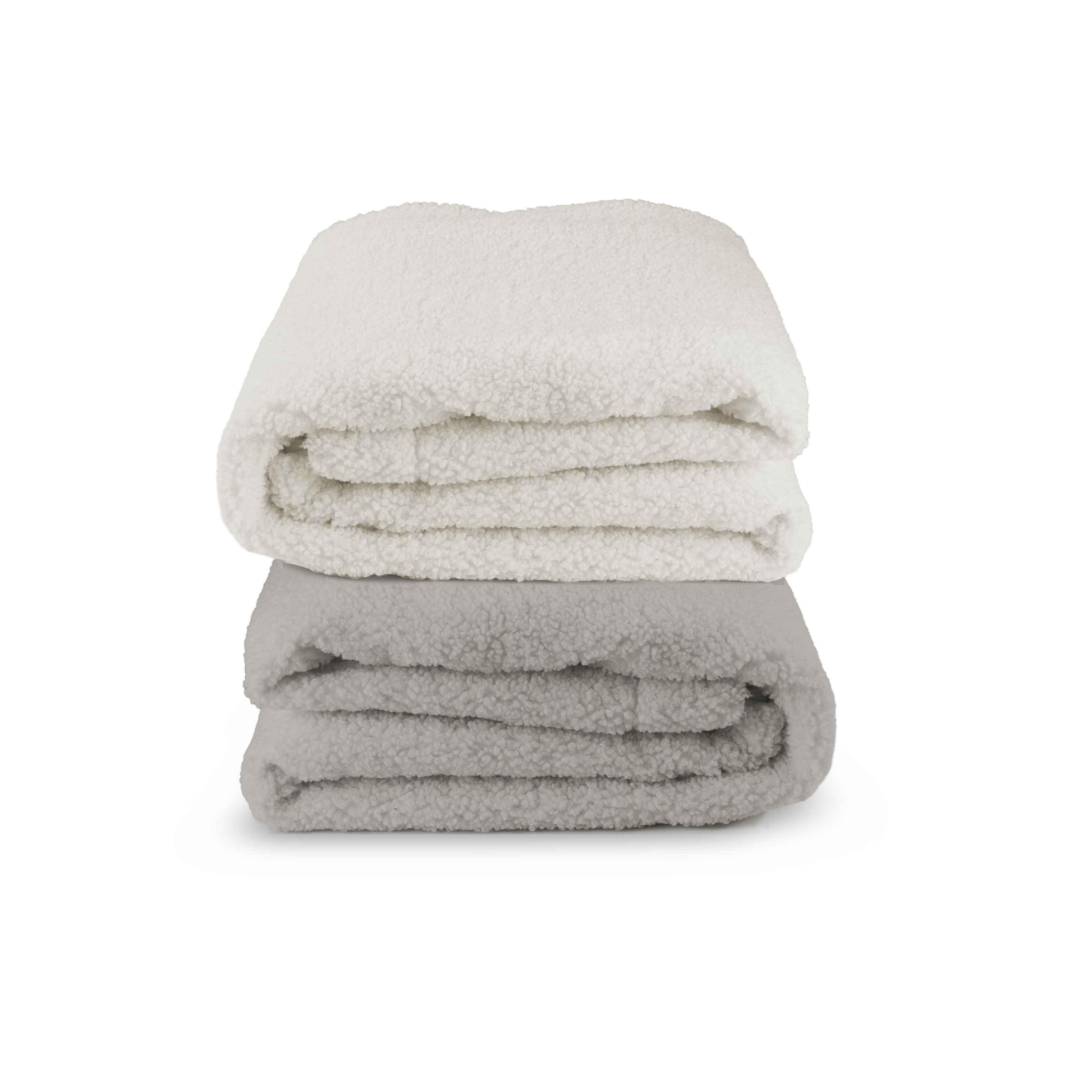 Plaid Alpos, blanc l.130 x L.170 cm INSPIRE - 6