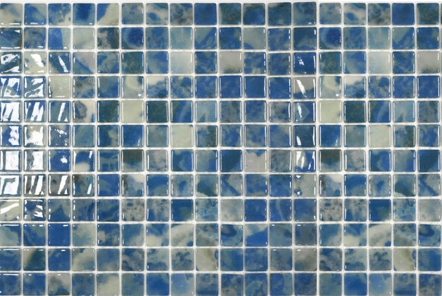 Mosaïque de verre blue gem l.31,1 x L.46,7 cm