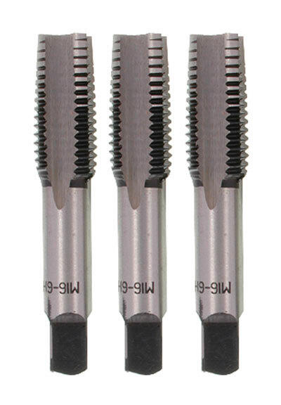 Jeu 3 Tarauds Main Acier CRV M12 RISS