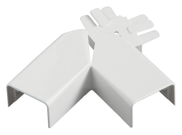 Lot de 2 angles plats pour moulure 20 x 12,5 mm - LEGRAND