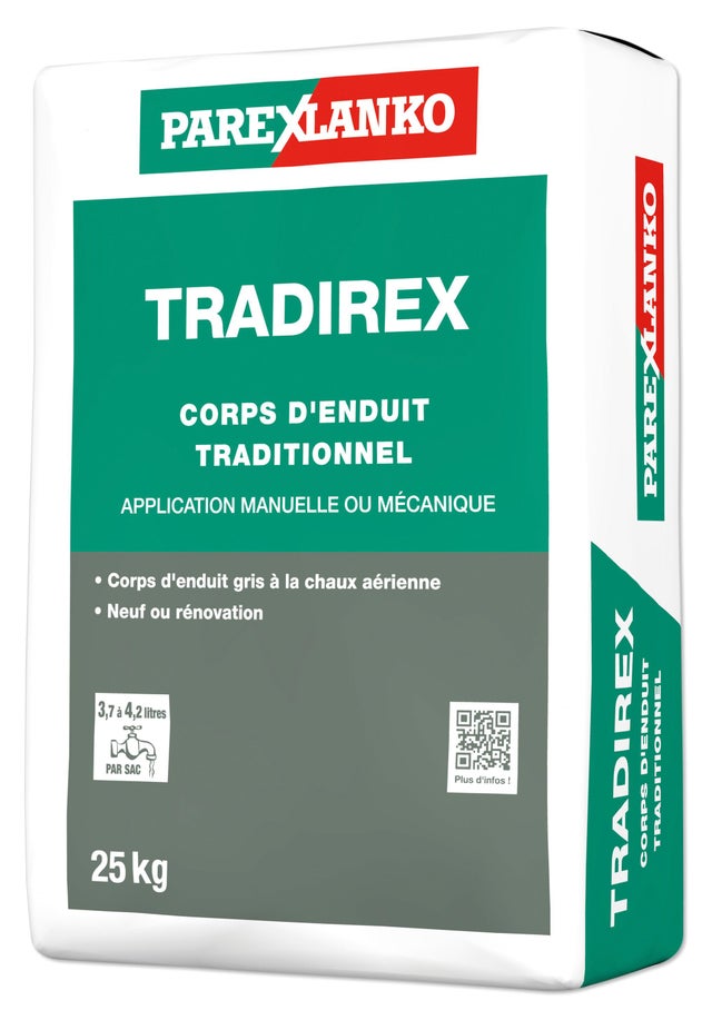 SOUS ENDUIT TRADIREX 25 KG