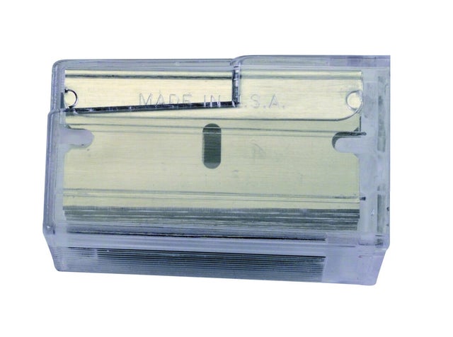 Lot de 10 lames pour gratte-vitre pro - STANLEY