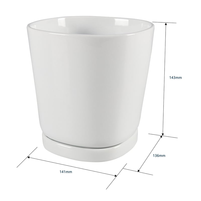 Ociekacz na sztućce Scandi ceramiczny Delinia