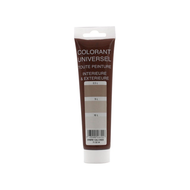Colorant universel pour peinture aqueuse ou solvantée ombre calcinée 100 ml - RICHARD COLORANT