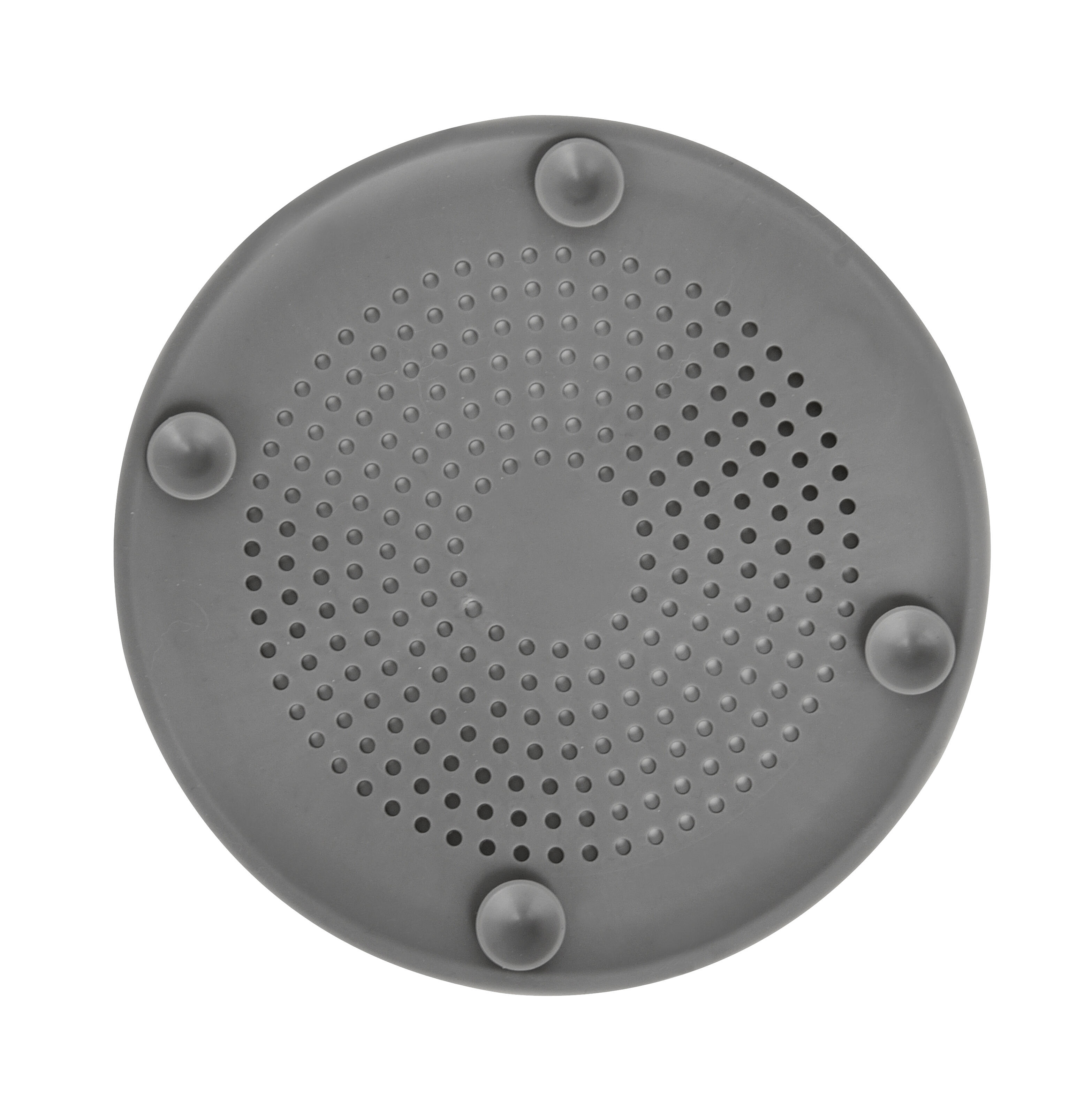 Tampa para sifão  redondo  0.1 cm cinza silicone Delinia Essential - 2