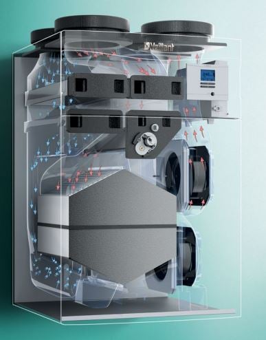Rekuperator pionowy Reco Vair 342 W VAILLANT - 2