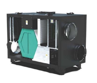 Rekuperator poziomy Vent Clear HC4 Basic 166 W SPIROFLEX - 3