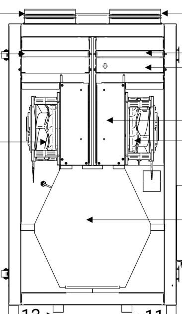 Rekuperator pionowy VENT CLEAR VD3 LR optimum - 2