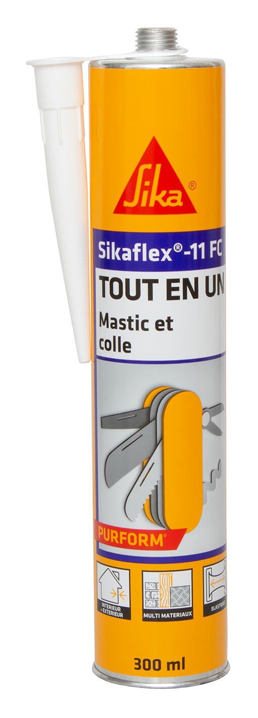 Mastic multi-usages 11FC blanc Sikaflex - SIKA