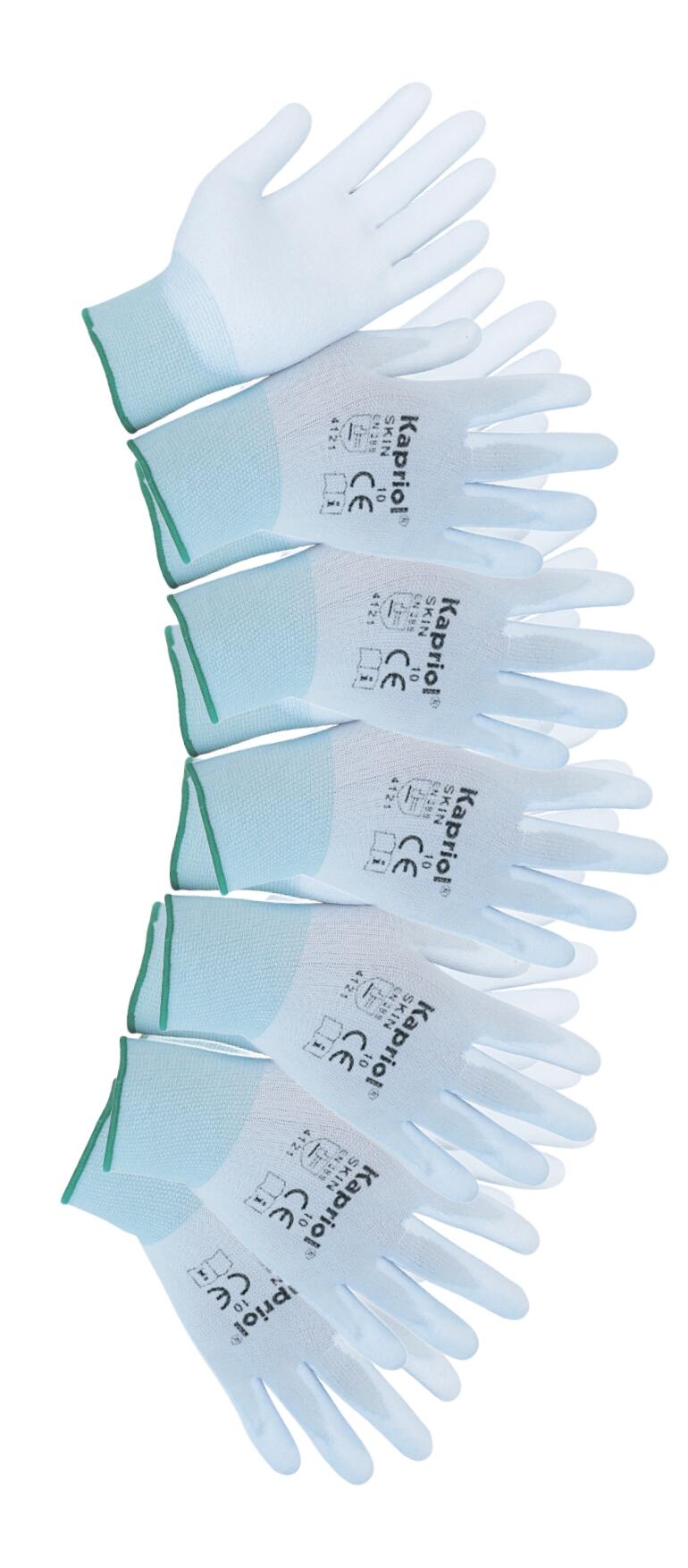 Gants de protection pour peintre T.10 Skin Lot de 6 - KAPRIOL  - 2