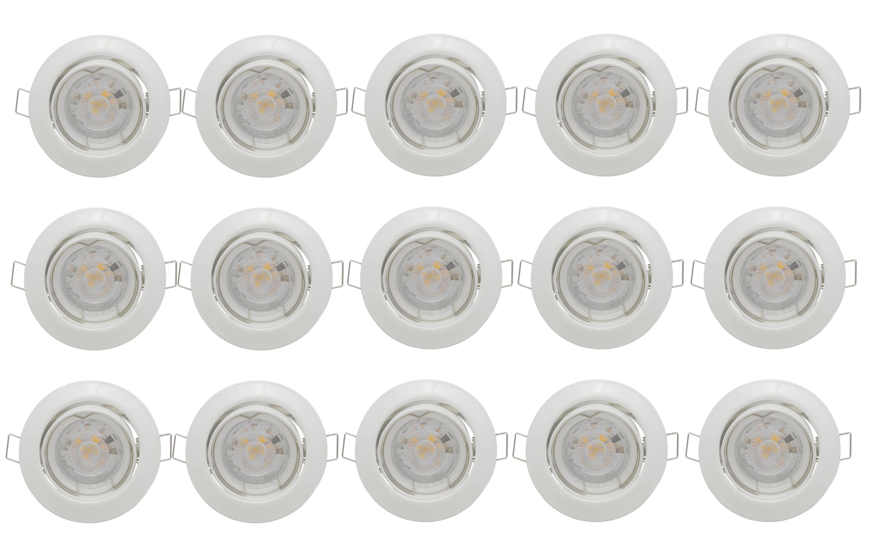 Spot LED encastrable 345lm lot de 15 - SLID - 3