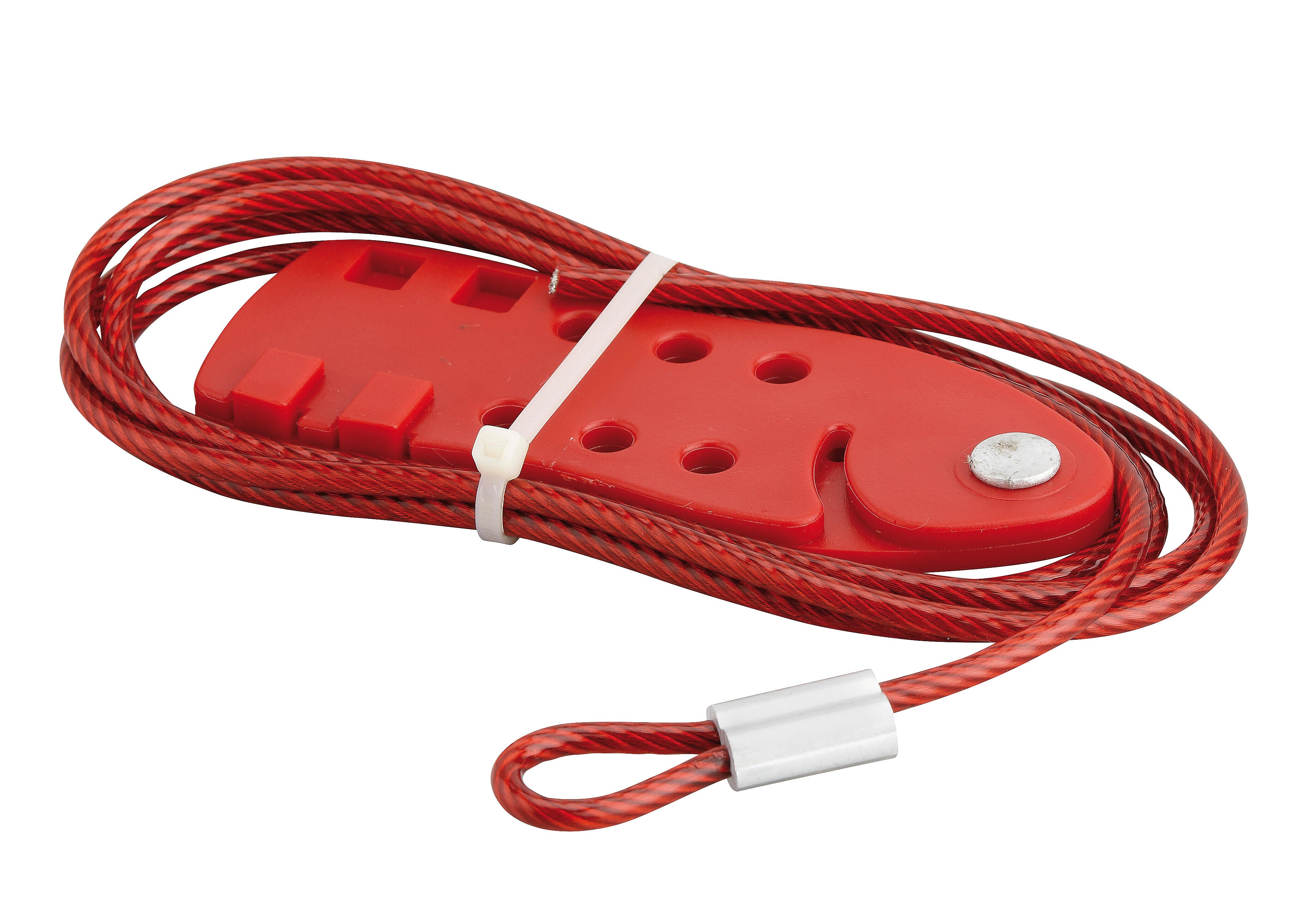 Câble De Consignation Thirard Ø6mm - Longueur Ajustable 2m, Verrouillage Multi-cadenas