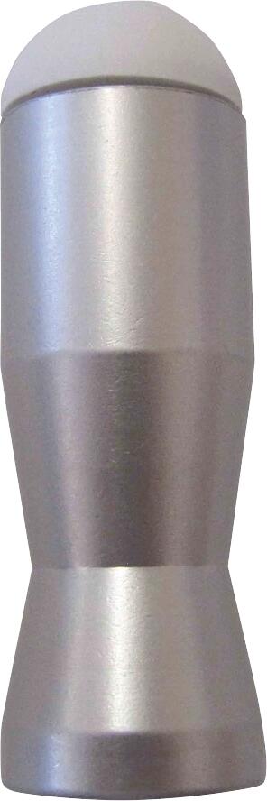 Butoir mural aluminium argent Long.80 mm - CHAINEY