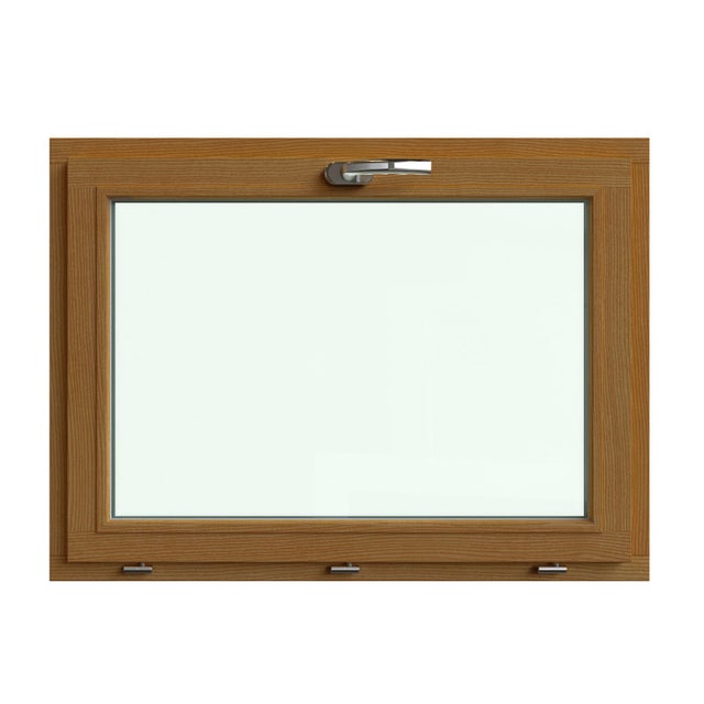 Fenêtre abattant bois H.45 x l.100 cm oscillo-battant 1 vantail Pin