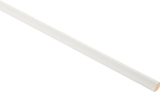 Quart de rond blanc satiné l.220 x H.1,4 x Ep.1,4 cm