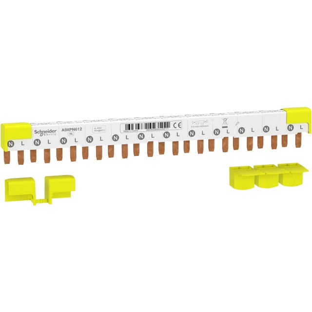 Peigne IDT40 1P+N 12 modules 18 mm 80A - SCHNEIDER ELECTRIC