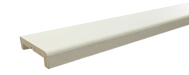 Nez de cloison en MDF prépeint 11 x 74 mm Long.2,5 m - SOTRINBOIS
