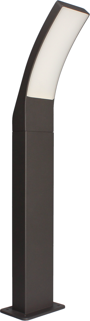 Borne Curve R 58Cm 10W/1000Lm/3000K/Anthracite - ARLUX