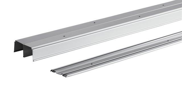 Kit rails 3600 mm haut et bas - Gris