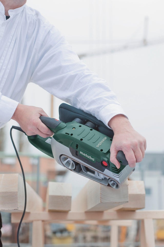 Ponceuse à bande filaire 1010 W METABO - BAE75 
