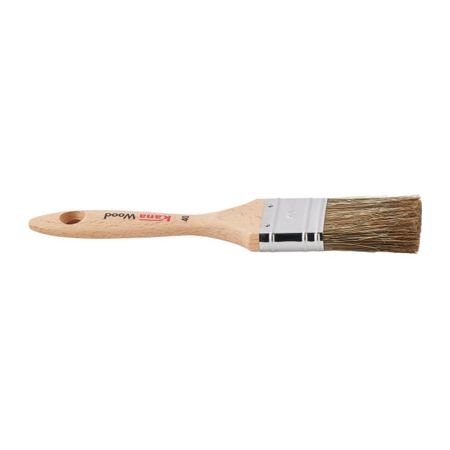 Pinceau brosse plat pour lasure l.40 mm - KANA