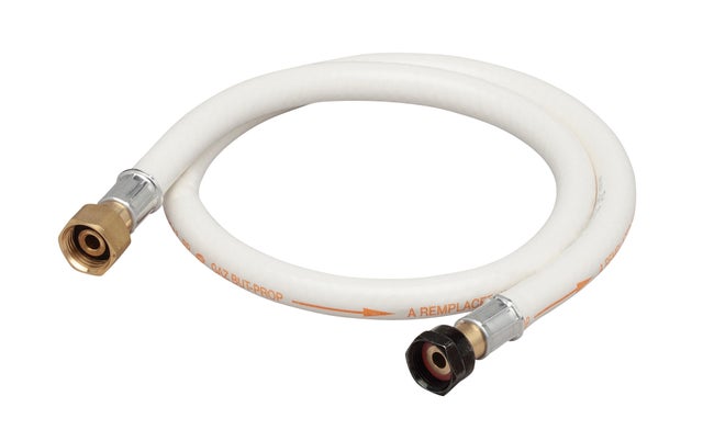 Tuyau flexible caoutchouc 1 mètre Butane/Propane durée de vie 10 ans BANIDES