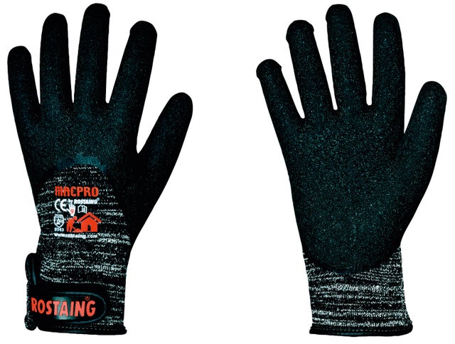 Gants de protection de maçonnerie manutention coupante T.9 Macpro - ROSTAING 