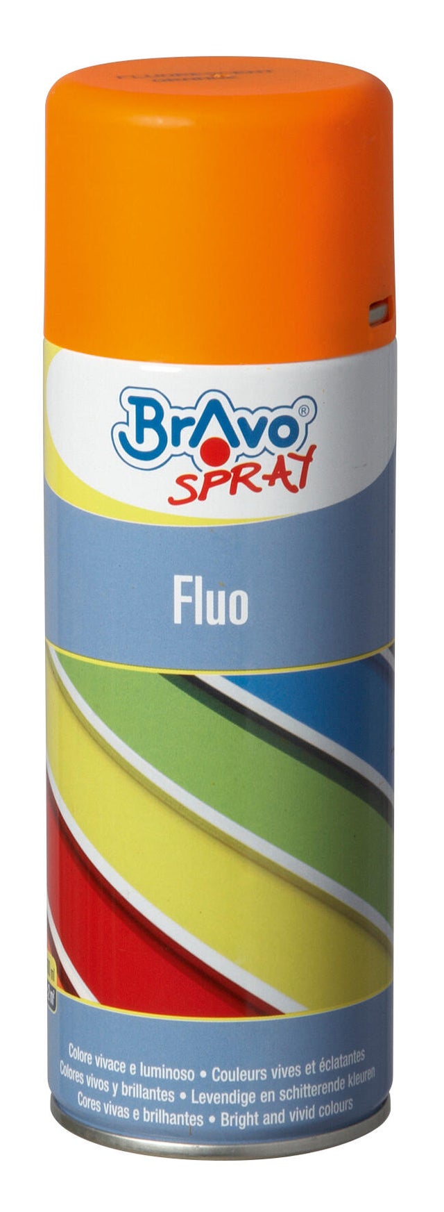 Peinture aérosol fluorescente orange