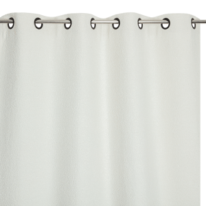 Rideau tamisant, blanc H.280 x l.140 cm INSPIRE