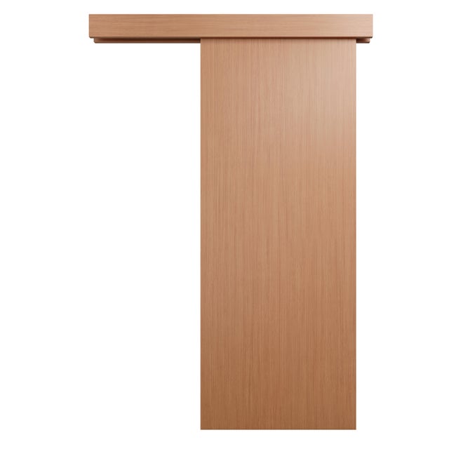 Porta de correr Setúbal carvalho 80X200 28