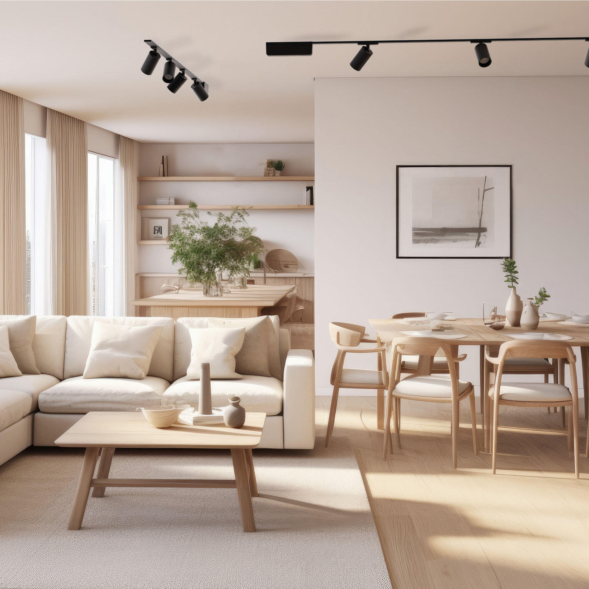 Zasilacz do systemów szyn magnetycznych czarny LED Inspire - 3