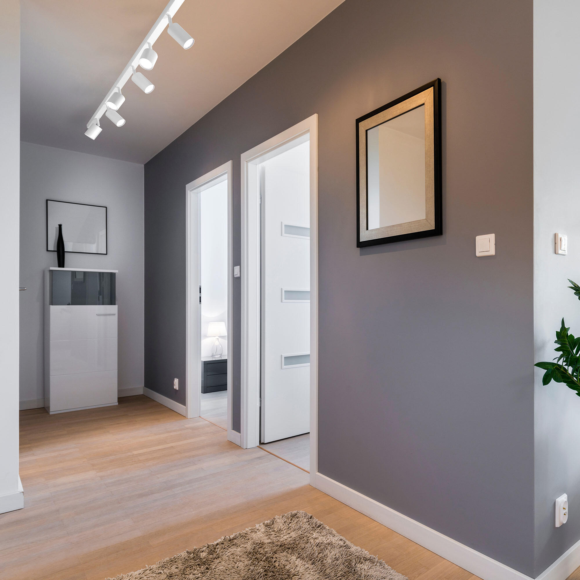 Zestaw szynowy Dataka biały 3 x GU10 Inspire - 3