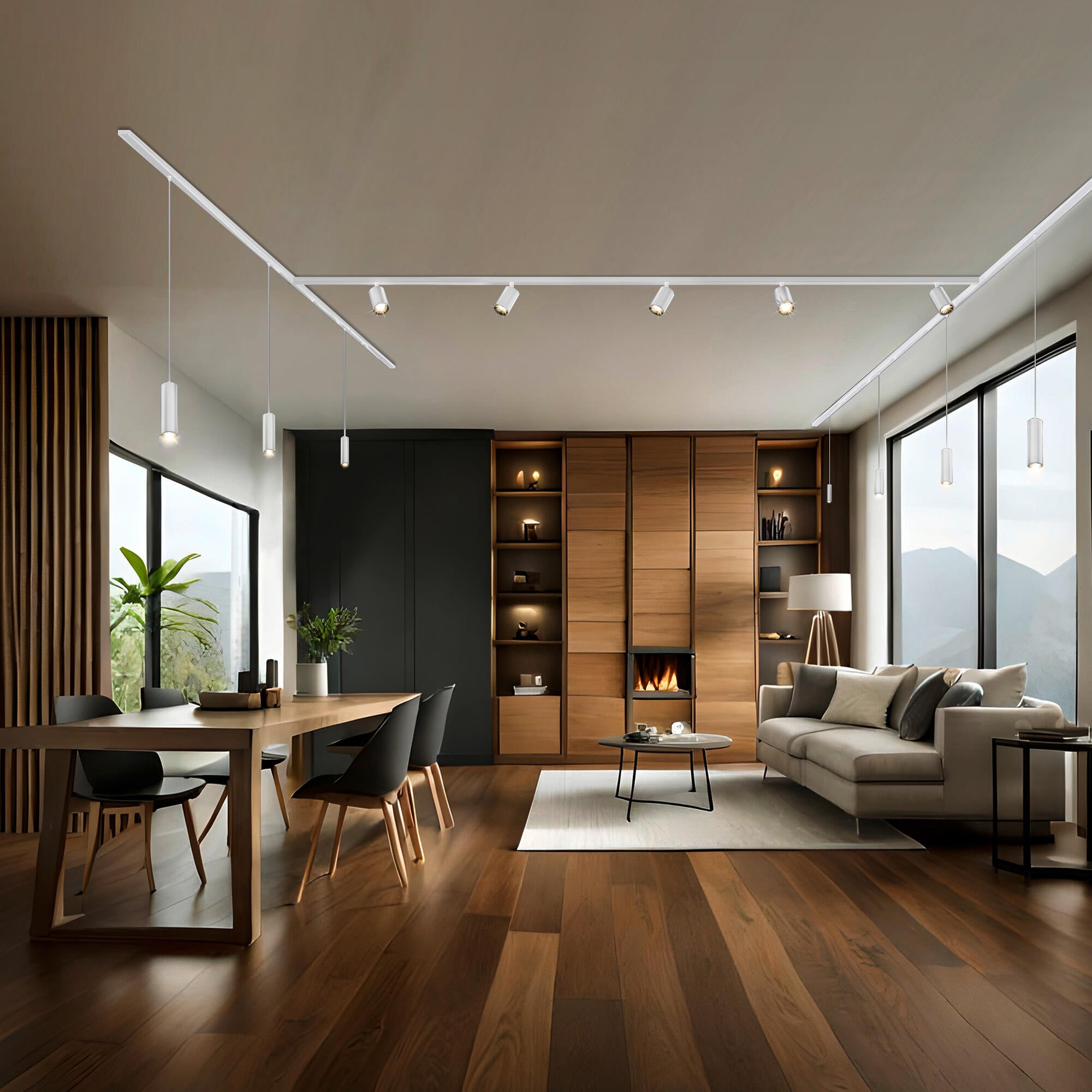 Reflektor szynowy biały 540 lm LED Inspire - 3