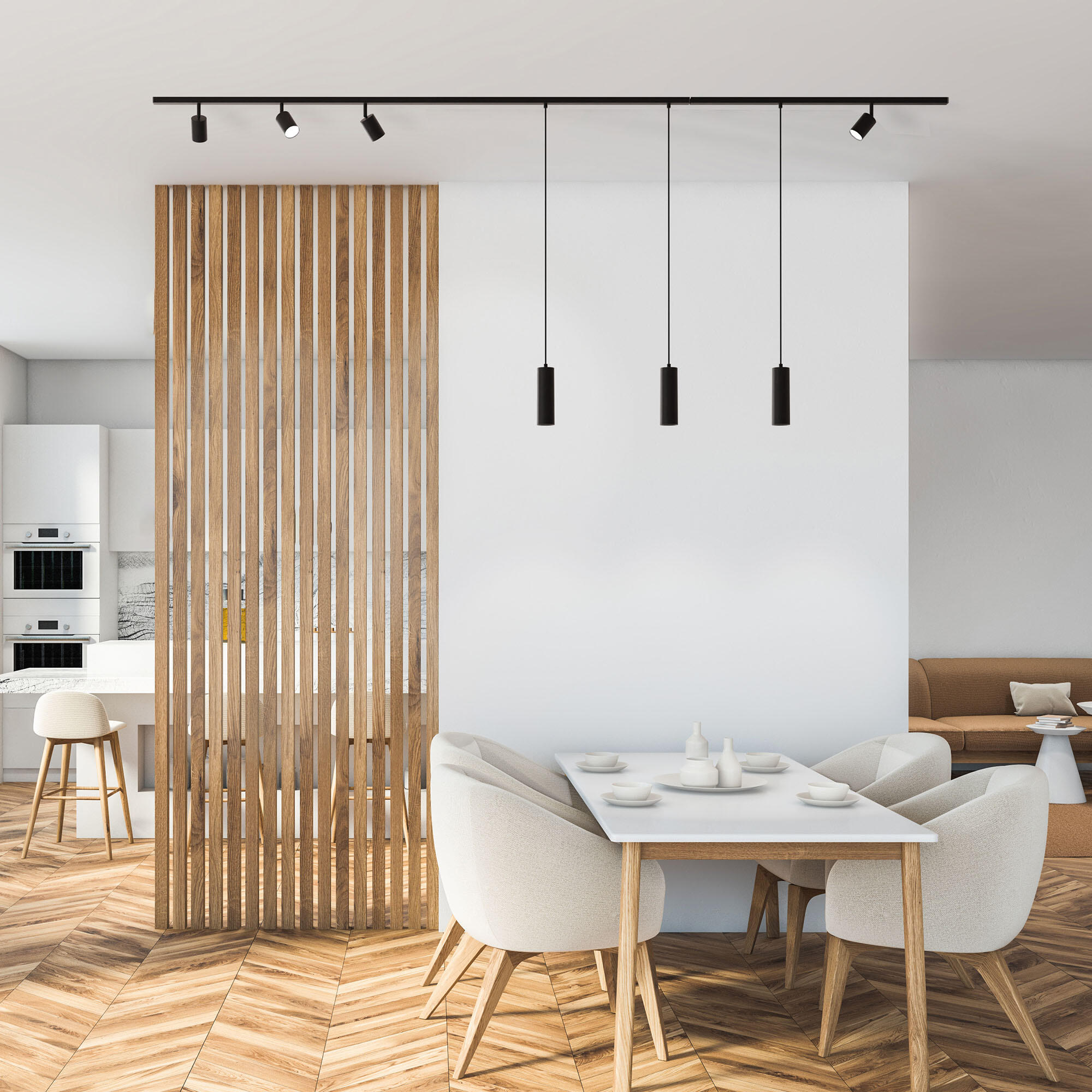 Lampa szynowa czarna 520 lm LED Inspire - 5