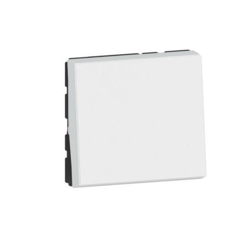 BOTÃO 6A 2 MÓDULOS EASYLED SÉRIE MOSAIC BRANCO
