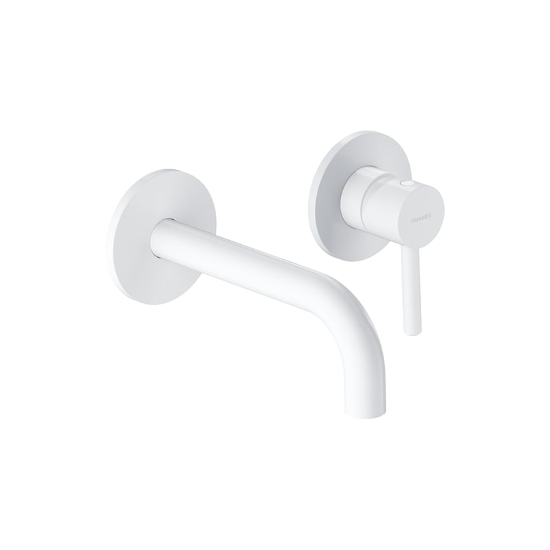 Bateria umywalkowa podtynkowa biały mat Simplon Omnires