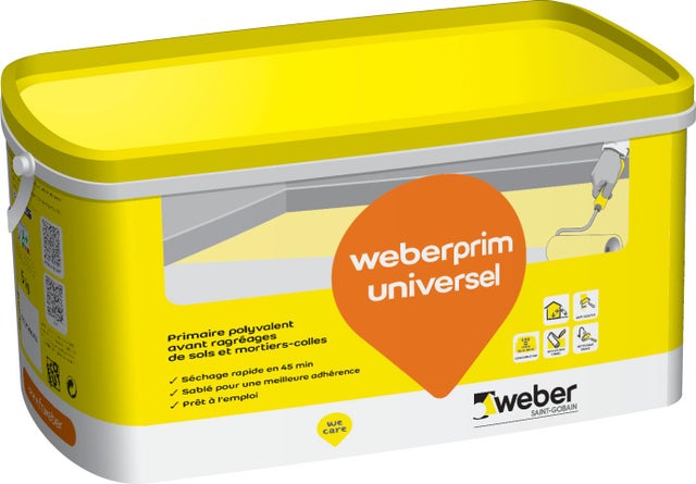 Primaire polyvalent universel 5 Kg Weberprim - WEBER