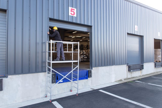 Réhausse échafaudage professionnel en aluminium module 2 - HAILO