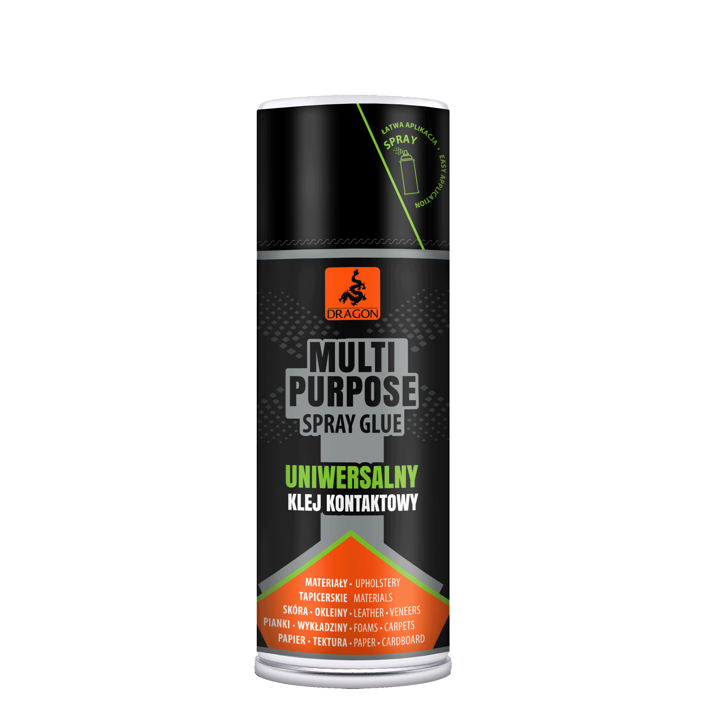 Klej kontaktowy uniwersalny aerozol 400 ml Dragon