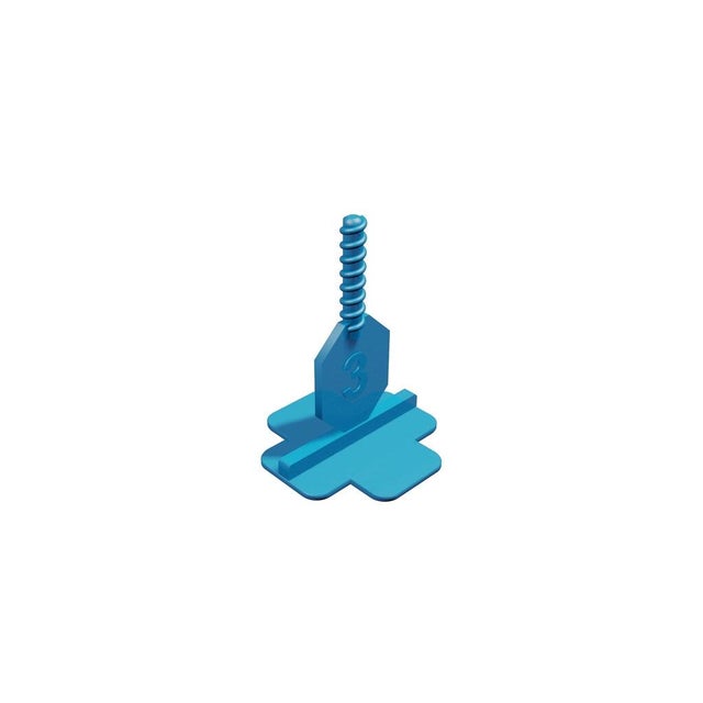 Croisillons autonivelants à vis pour carrelage Ep.3 mm en I - PAVILIFT (sachet de 250)
