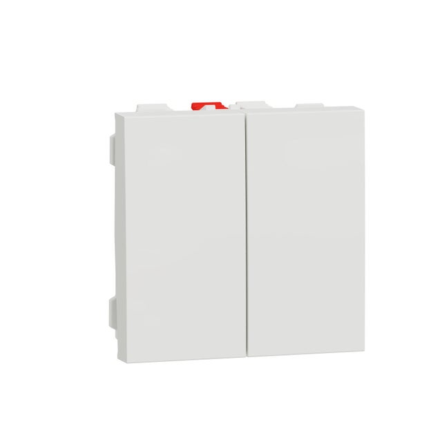 Interrupteur double poussoir UNICA STUDIO - SCHNEIDER ELECTRIC
