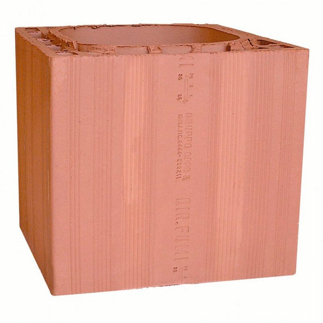 Boisseau alvéole rouge l.25 x L.25 x H.33 cm 